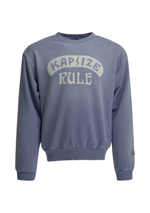 KAPITAL graphic-print sweatshirt - Blue