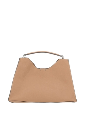 GIANNI CHIARINI large hammered tote bag - Neutrals
