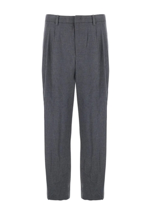 DUNST pleated-front trousers - Grey
