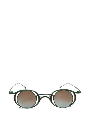 Rigards round-frame glasses - Green