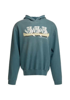 KAPITAL graphic hoodie - Blue