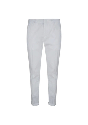 DONDUP cuffed-hem trousers - White