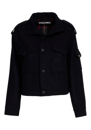 Department 5 flap-pocket buttoned field jacket - Black