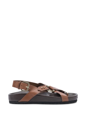 Soeur Mexico buckle sandals - Brown