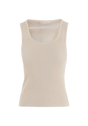 Niccolò Pasqualetti ribbed-knit tank top - Neutrals