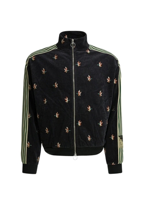 KAPITAL striped embroidered corduroy jacket - Black