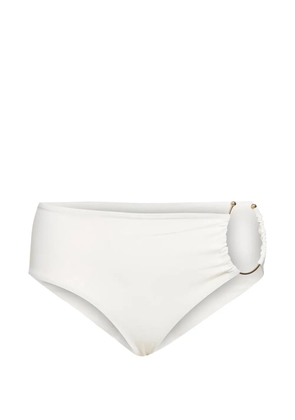 Christopher Esber gathered bikini bottom - White