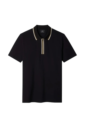 MPS half-zip polo shirt - Black