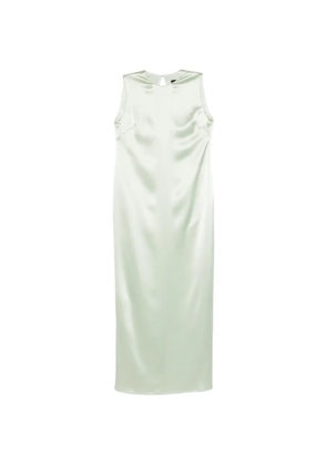 SOPHIE ET VOILÀ straight satin maxi dress - Green