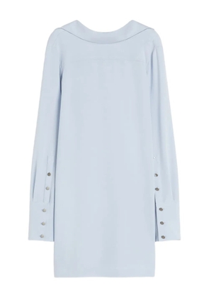 Sportmax silk blend midi dress - Blue