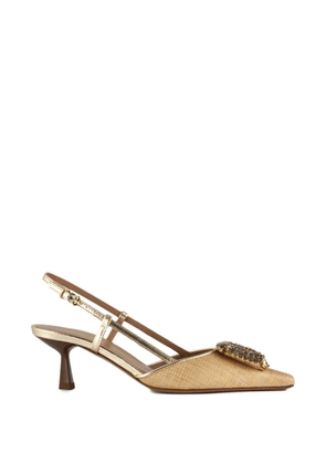 Festa Milano jewelled strap sandals - Neutrals