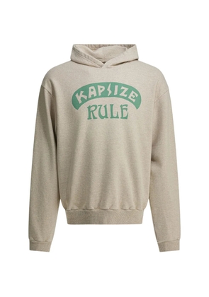 KAPITAL graphic-print hoodie - Neutrals