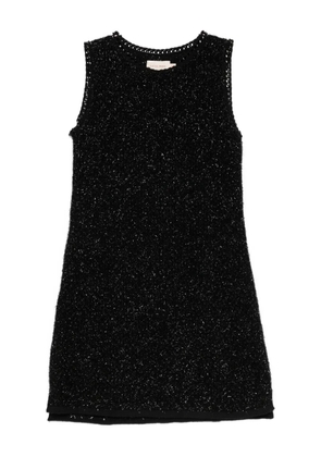 Cecilia Prado Neuza beaded sleeveless dress - Black