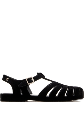 Melissa Possession Velvet sandals - Black