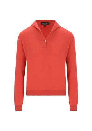 Loro Piana V-neck sweater - Orange