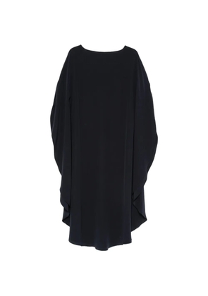 Gianluca Capannolo draped design dress - Blue