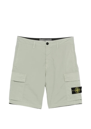 Stone Island Compass-patch shorts - Green