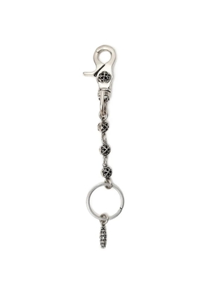 Amal Guessous floral bead keyring - Silver