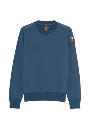 Parajumpers patch crew neck sweatshirt - Blue