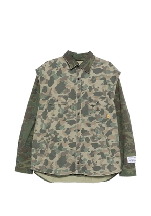 GALLERY DEPT. camouflage two-pocket shirt - Green