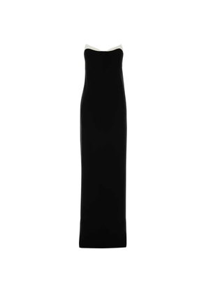TOM FORD georgette stretch dress - Black