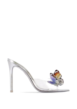 Sophia Webster Vanessa butterfly-embellished mules - White