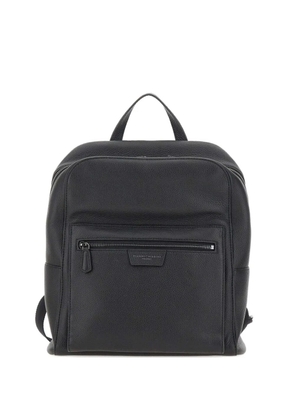 GIANNI CHIARINI Florence zip leather backpack - Black