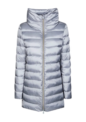 Save The Duck Lydia high-neck quilted coat - Grey