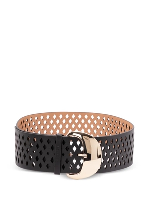 TWINSET cutout buckle belt - Black