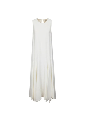 P.A.R.O.S.H. Raisa drop-waist dress - White