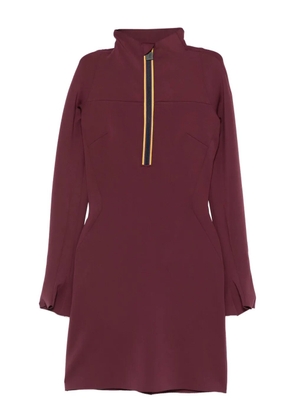 K-Way zip-up dress - Red