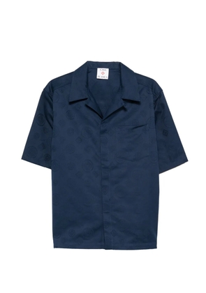 Casablanca patterned shirt - Blue