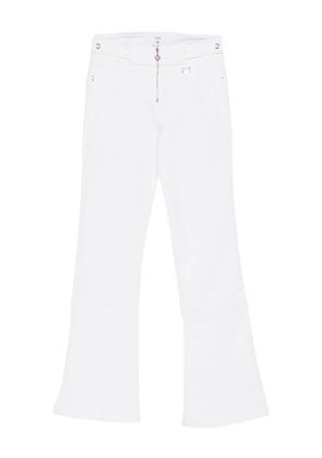 Casablanca zip-fastening ski pants - White