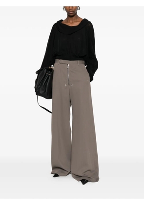 Rick Owens hooded-neck T-shirt - Black