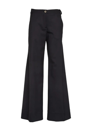 QL2 Marica flat-front trousers - Black