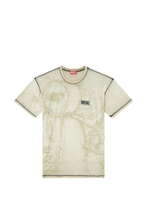 Diesel crew-neck T-shirt - Neutrals