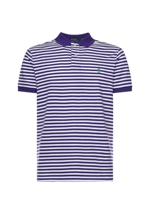 Polo Ralph Lauren striped logo polo shirt - Purple