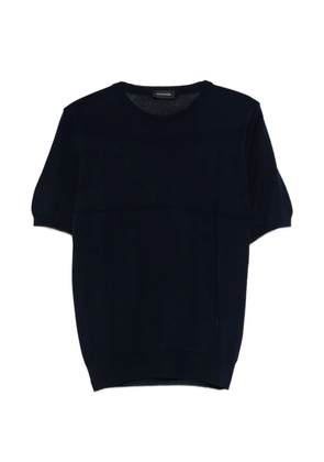 Tagliatore round neck t-shirt - Blue