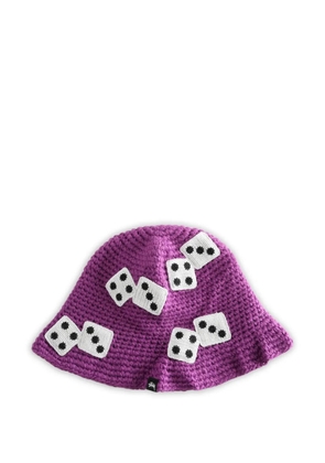 Stüssy Dice bucket hat - Purple