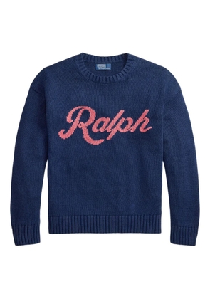 Polo Ralph Lauren logo-detailing sweater - Blue