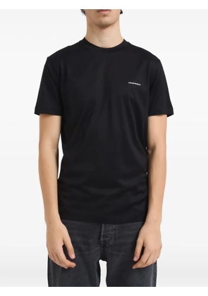 Emporio Armani logo-print T-shirt - Black