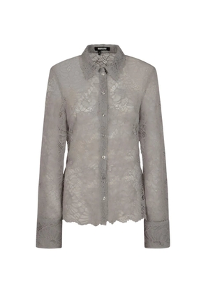 ROTATE BIRGER CHRISTENSEN lace shirt - Grey