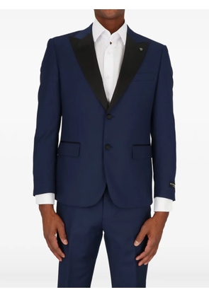 Scotch & Soda satin-lapels suits - Blue