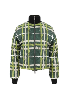 Burberry patterned padded jacket - Green