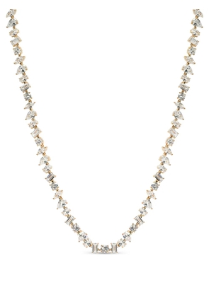 Crystal Haze Tennis necklace - Gold