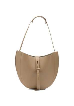 MINOBOSSI Lizzie leather shoulder bag - Neutrals