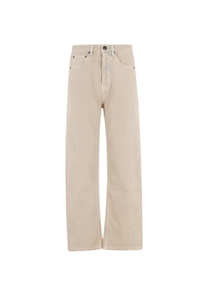 Semicouture five-pocket jeans - Neutrals