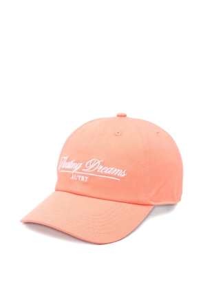 Autry embroidered cap - Orange