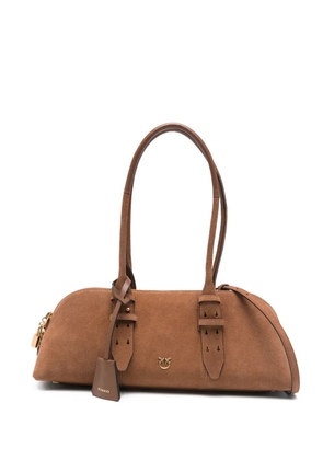 PINKO leather shoulder bag - Brown