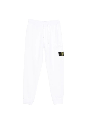 Stone Island patch pocket track pants - White